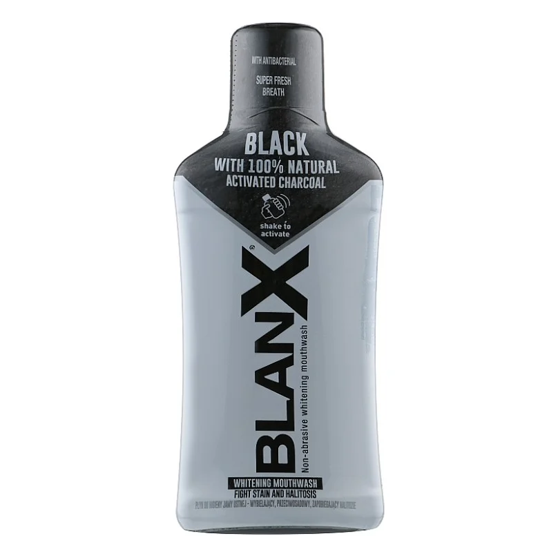 Ополіскувач для порожнини рота BlanX Вугілля 500 мл (8017331073490)