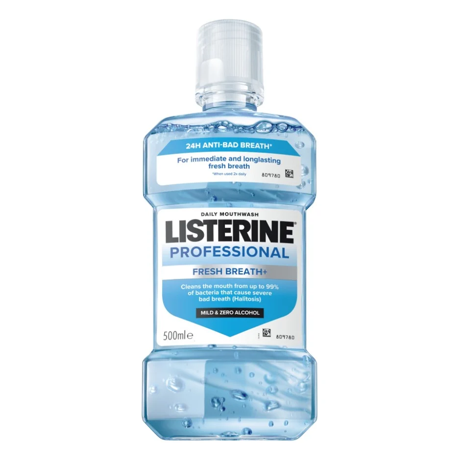 Ополіскувач для порожнини рота Listerine Professional Свіжий подих+ 500 мл (3574661860558)
