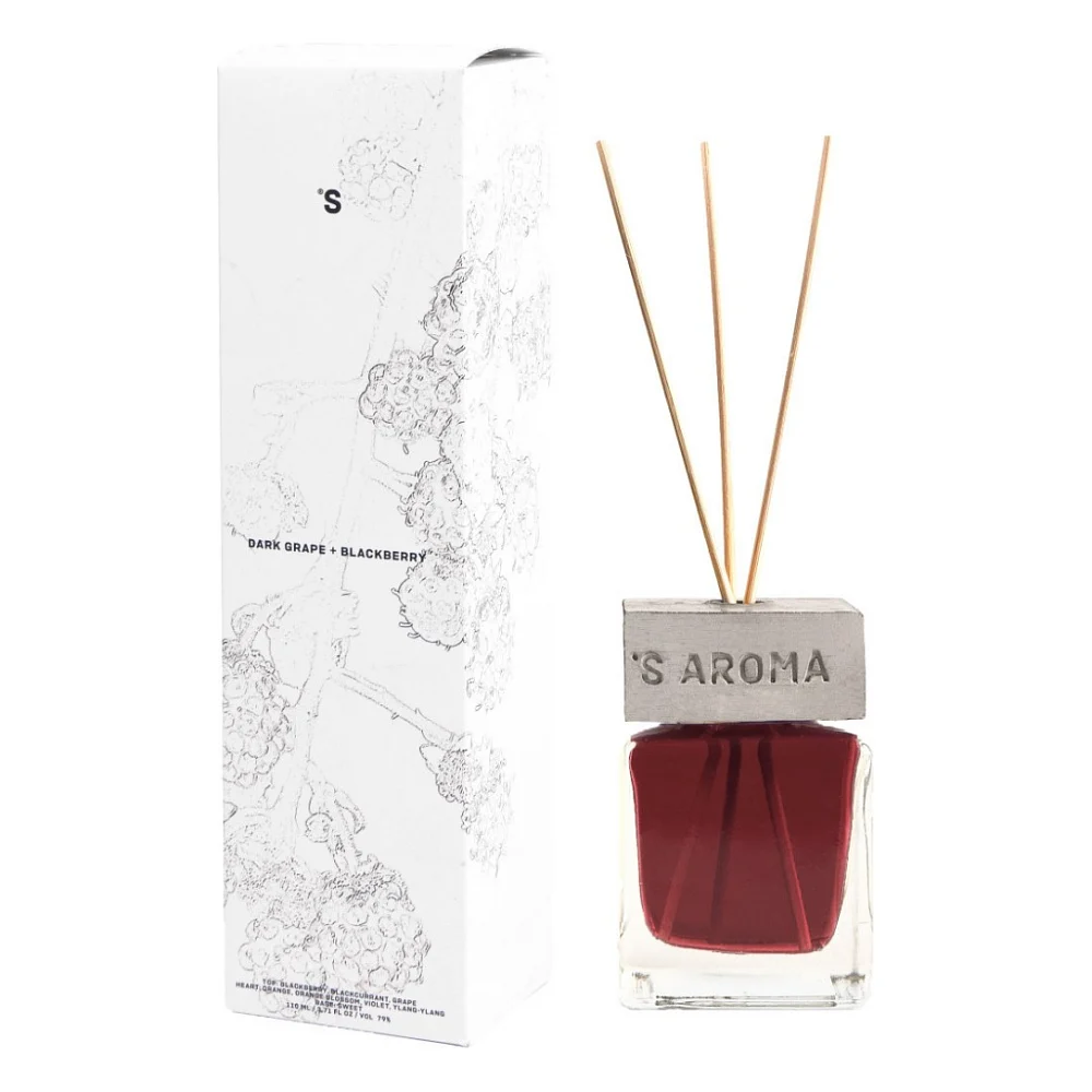Аромадифузор Sister's Aroma Темний виноград + ожина 100 мл (4820227782796/4820227783915)