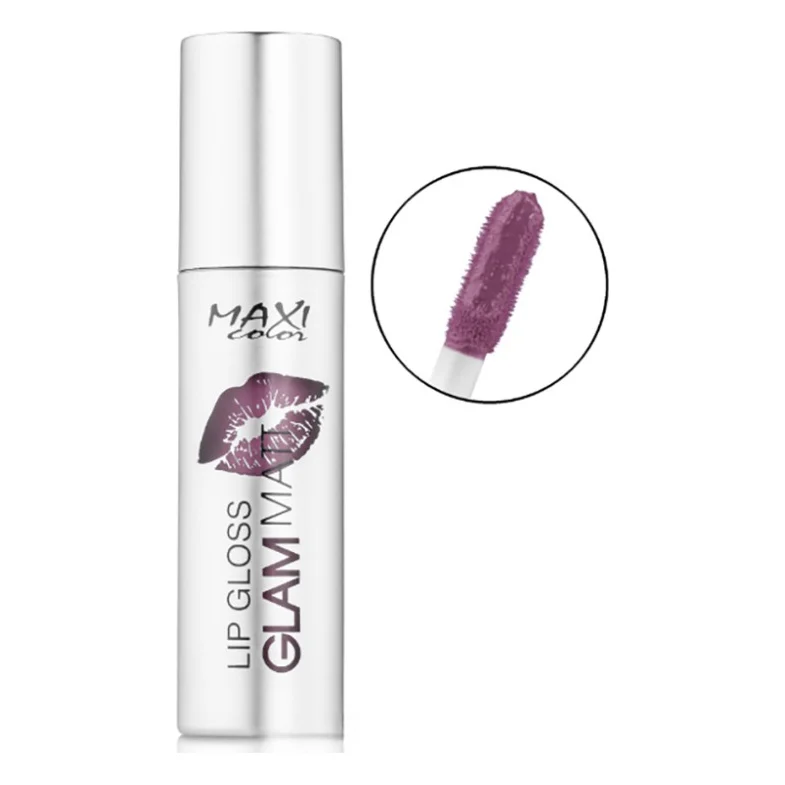 Помада для губ Maxi Color Lip Gloss Glam Matt 07 - Нічна орхідея (4823097100981)
