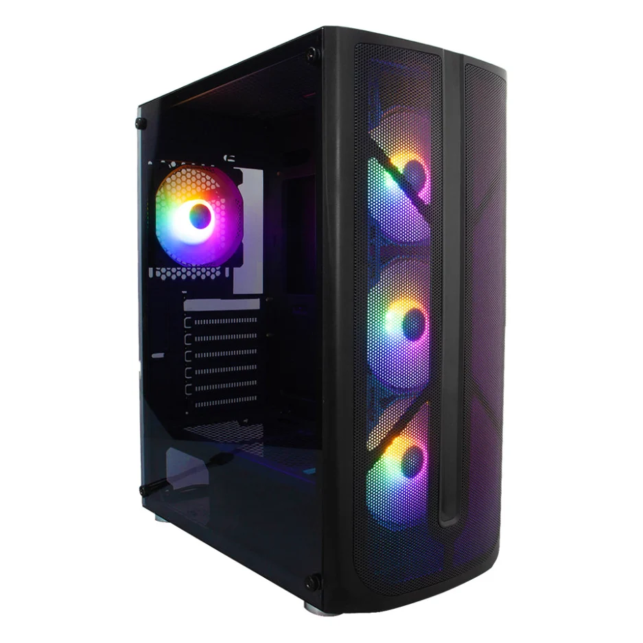 Корпус 1stPlayer X4-BK-4F1-PS-750FK-EU Black