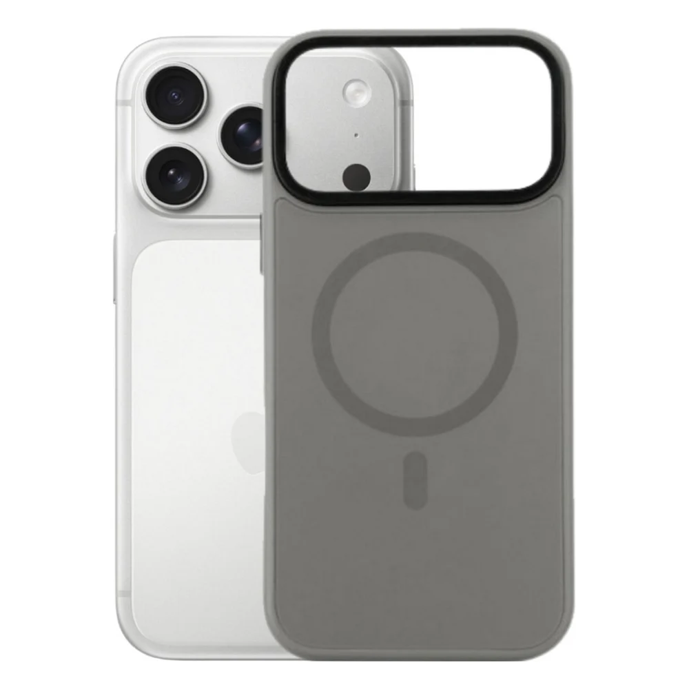 Чохол до мобільного телефона BeCover FIBRA ArcLine MagSafe Apple iPhone 17 Pro Gray (715384)