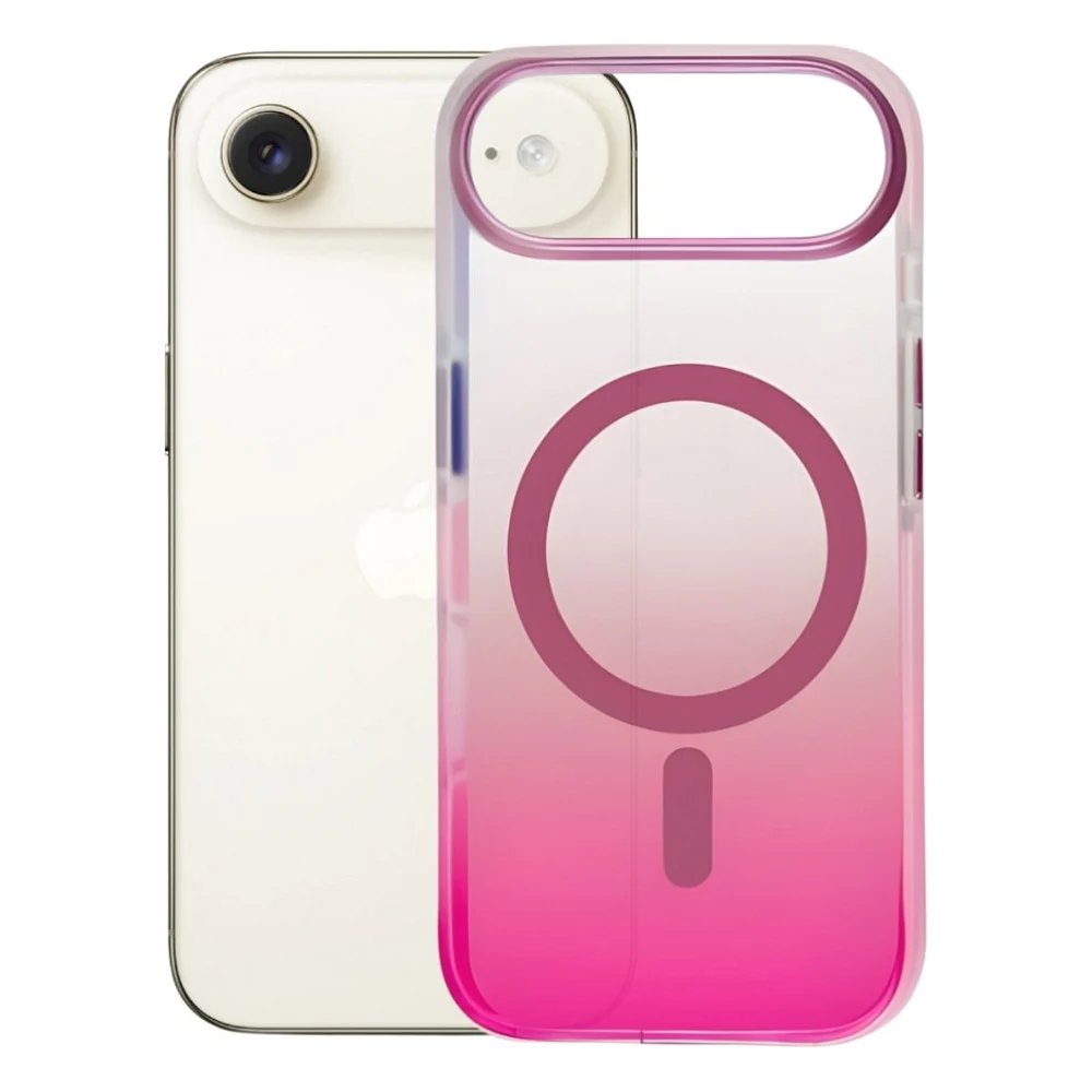 Чохол до мобільного телефона BeCover FIBRA Shock-Proof MagSafe Apple iPhone 17 Air Pink (715458)