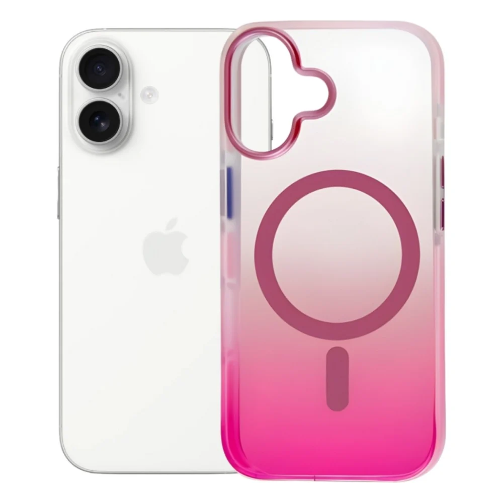 Чохол до мобільного телефона BeCover FIBRA Shock-Proof MagSafe Apple iPhone 17 Pink (715447)