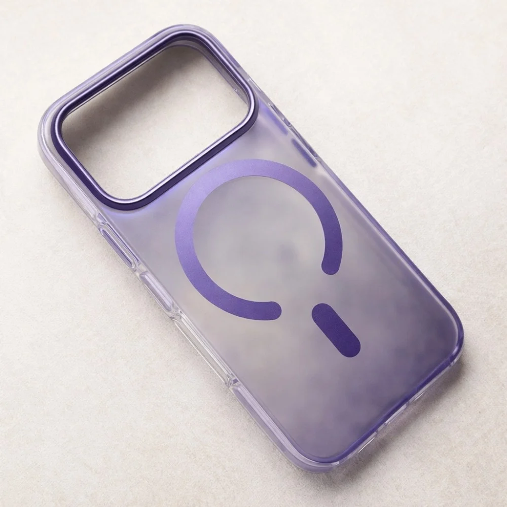 Чохол до мобільного телефона BeCover FIBRA Shock-Proof MagSafe Apple iPhone 17 Pro Max Light Purple (715472) — фото 5
