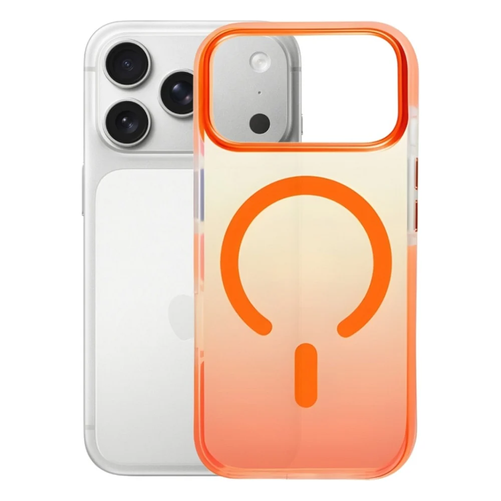 Чохол до мобільного телефона BeCover FIBRA Shock-Proof MagSafe Apple iPhone 17 Pro Max Orange (715473)