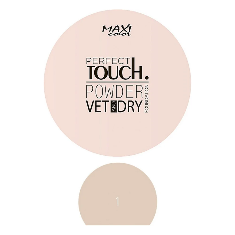 Пудра для обличчя Maxi Color Perfect Touch Matt Powder 01 (4823097121924)