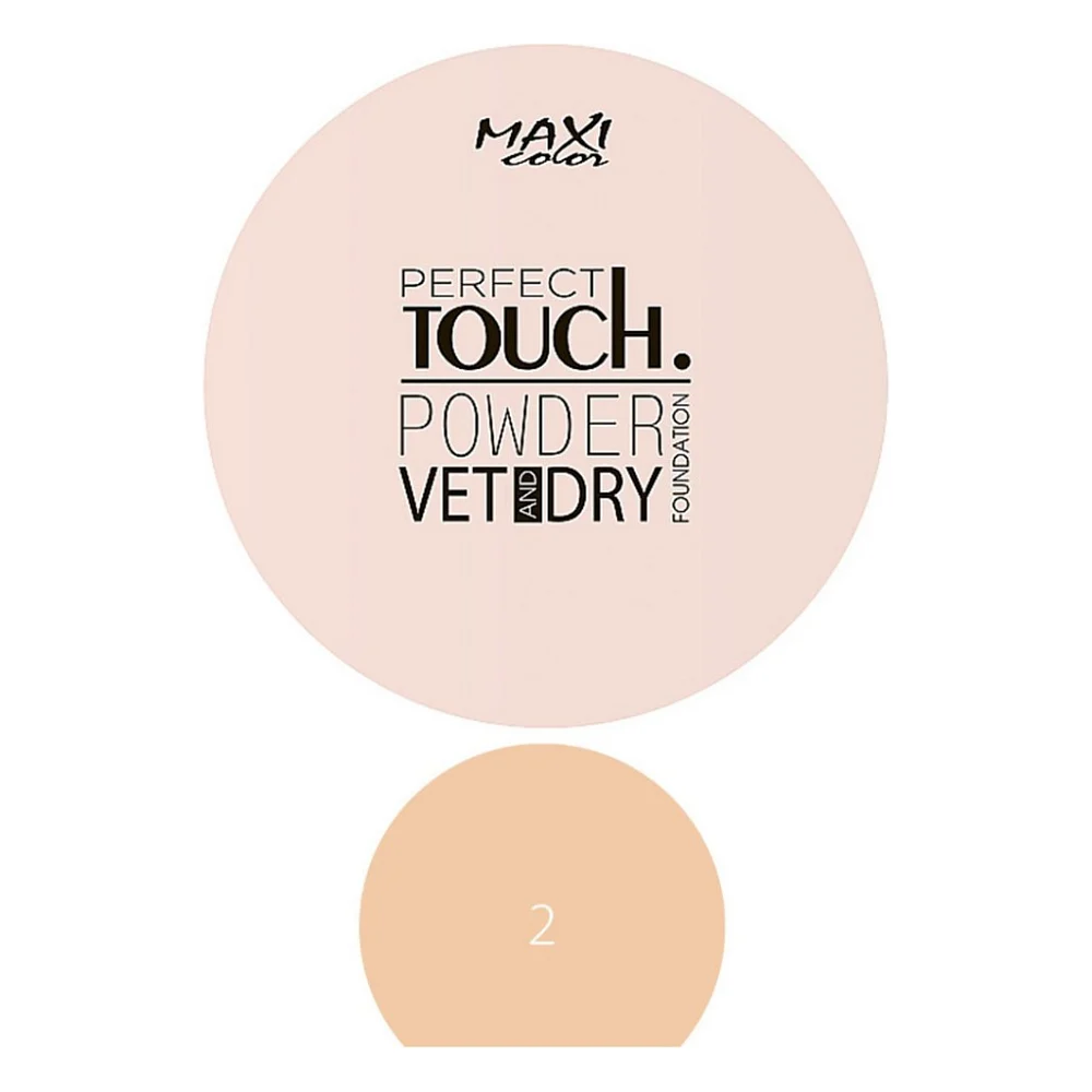 Пудра для обличчя Maxi Color Perfect Touch Matt Powder 02 (4823097121931)