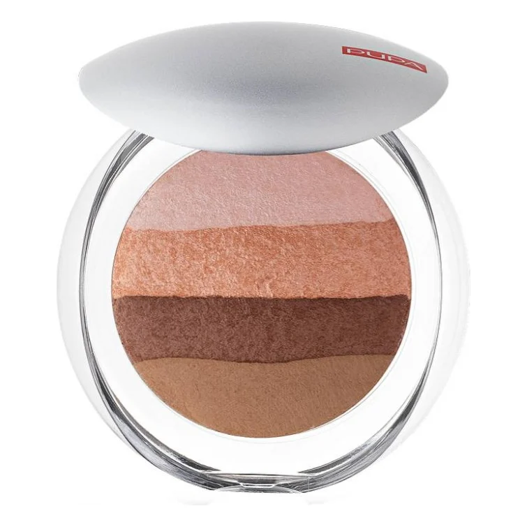 Пудра для обличчя Pupa Luminys Baked All Over 02 - Stripes Natural (8011607099139)