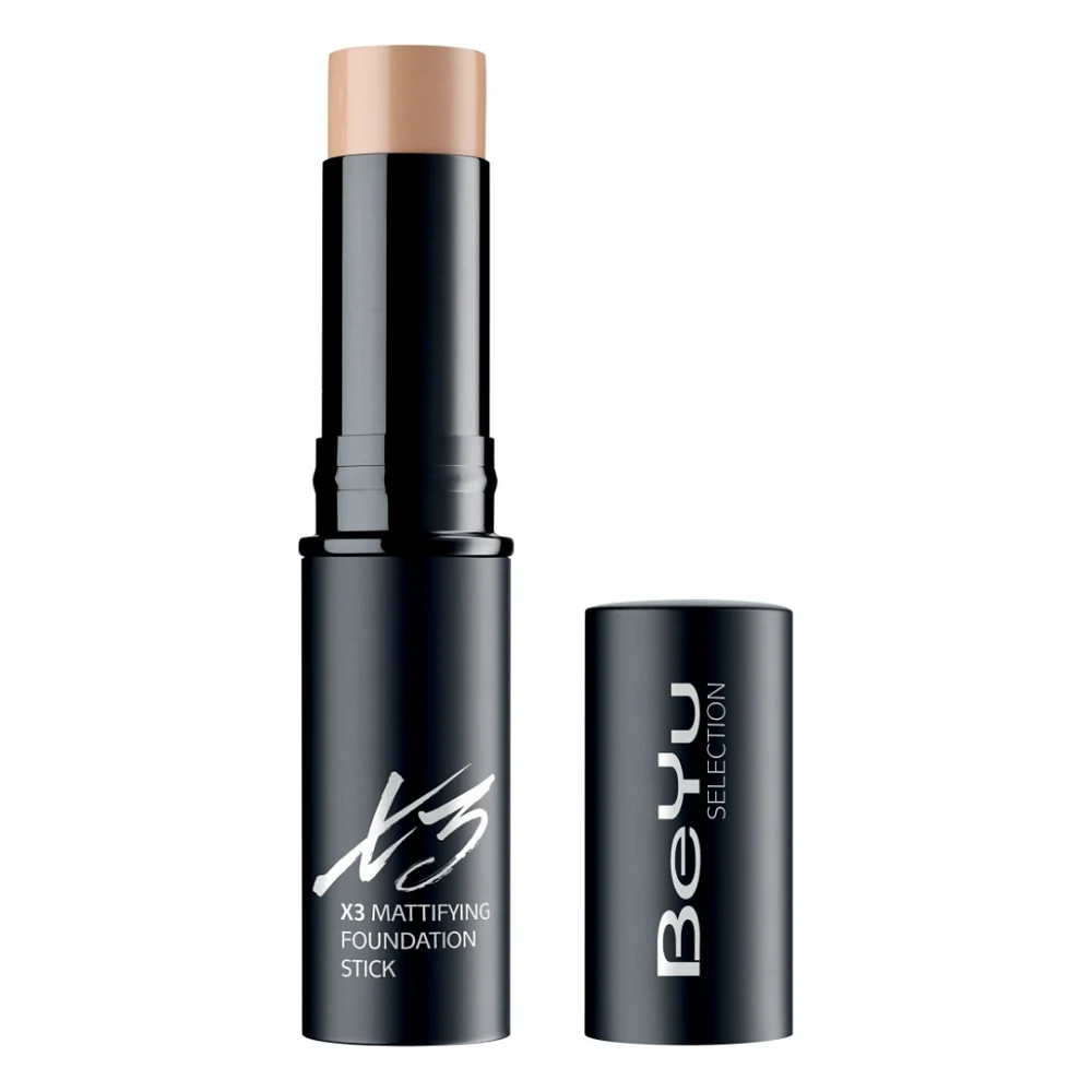 Коректор для обличчя BeYu X3 Mattifying Foundation Stick 32 - Golden Almond (4033651020673)