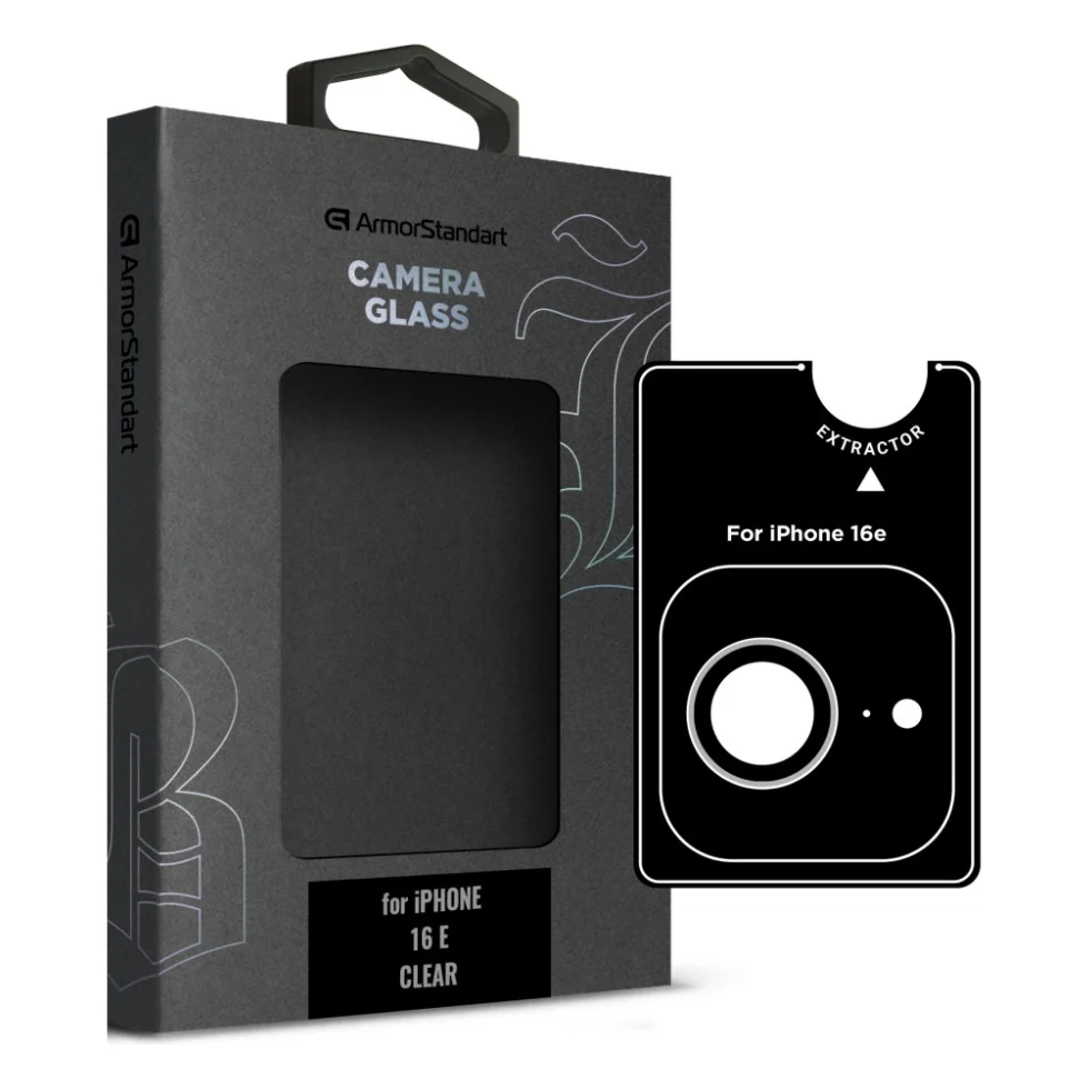 Скло захисне Armorstandart for Camera Supreme BI iPhone 16e Clear (ARM84427)