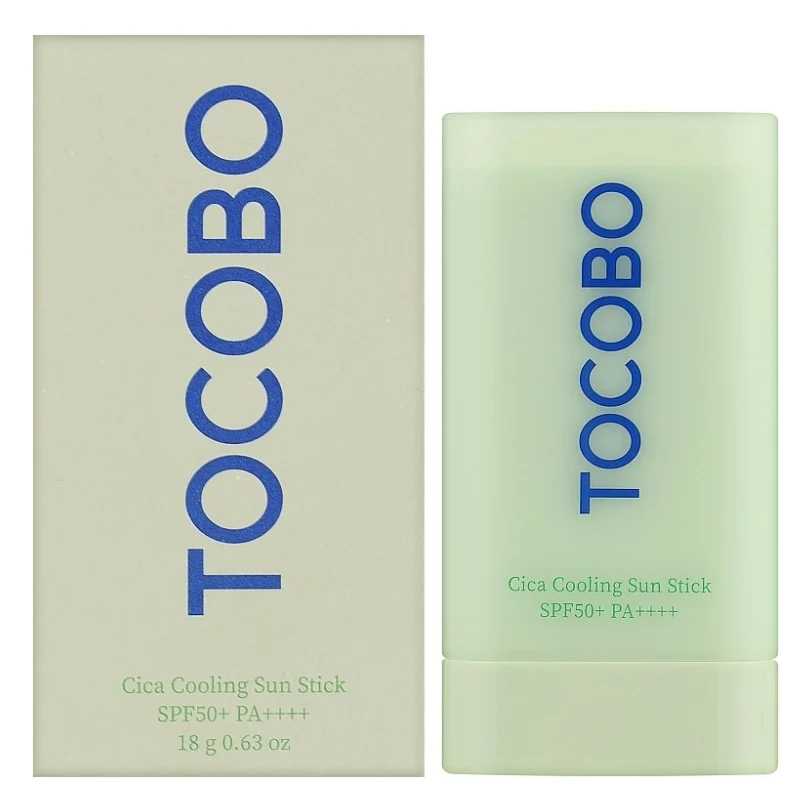 Засіб від засмаги Tocobo Cica Cooling Sun Stick SPF50+/ PA + + + + Стік із охолоджуючим ефектом 18 г (8809835060454) — фото 2