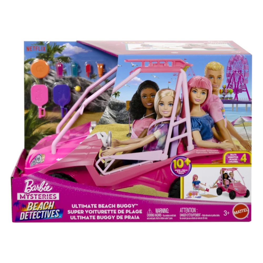 Ігровий набір Barbie пляжний баггі Таємничі пригоди (JFV68) — фото 3