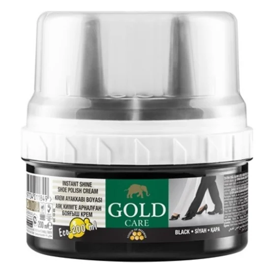 Крем для взуття GoldCare Блиск Безбарвний 200 мл (8697704011887)