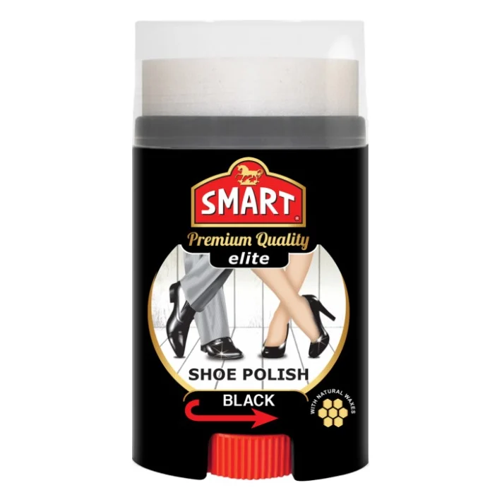 Крем для взуття Smart Shoes Elite Чорний 60 мл (8697422822673)