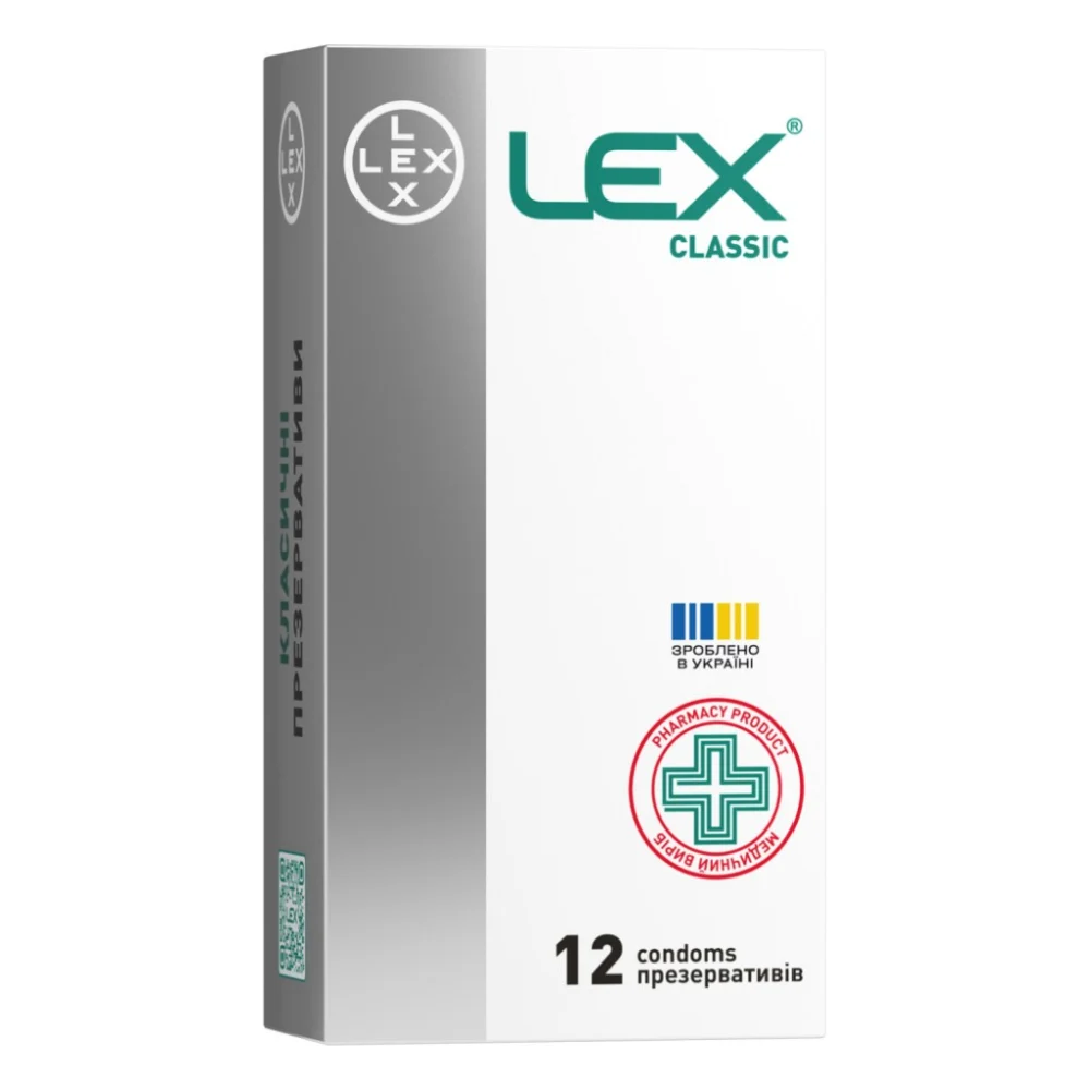Презервативи Lex Condoms Classic 12 шт. (4820144771897)
