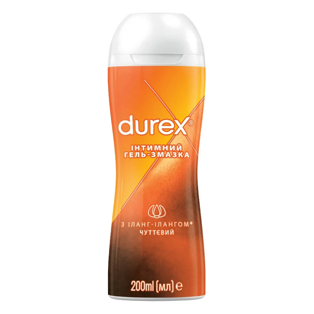 Інтимний гель-змазка Durex Play Sensual з іланг-ілангом (лубрикант) 200 мл (4820108005303)