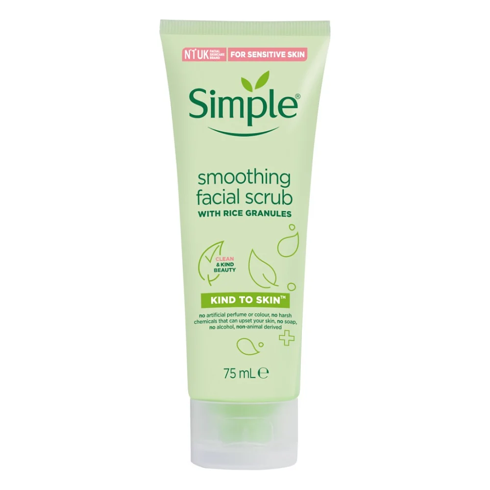 Скраб для обличчя Simple Smoothing Facial Scrub Вирівнюючий 75 мл (5011451103894)
