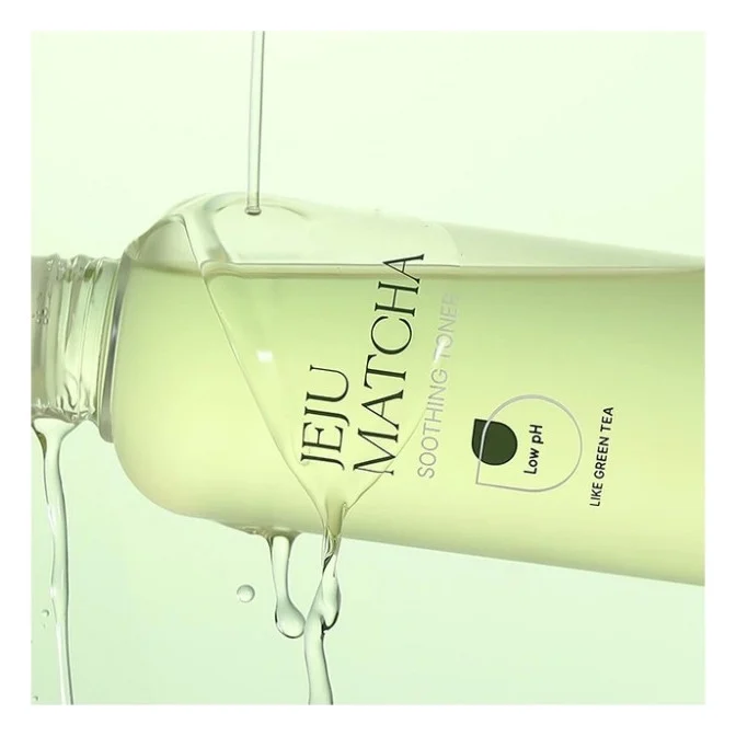 Тонік для обличчя Trimay Jeju Matcha Soothing Toner 200 мл (8809822541294) — фото 5