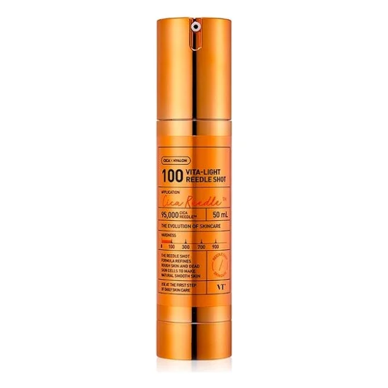 Сироватка для обличчя VT Cosmetics Vita Light Reedle Shot 100 З мікроголками та вітаміном С 50 мл (8803463006402)