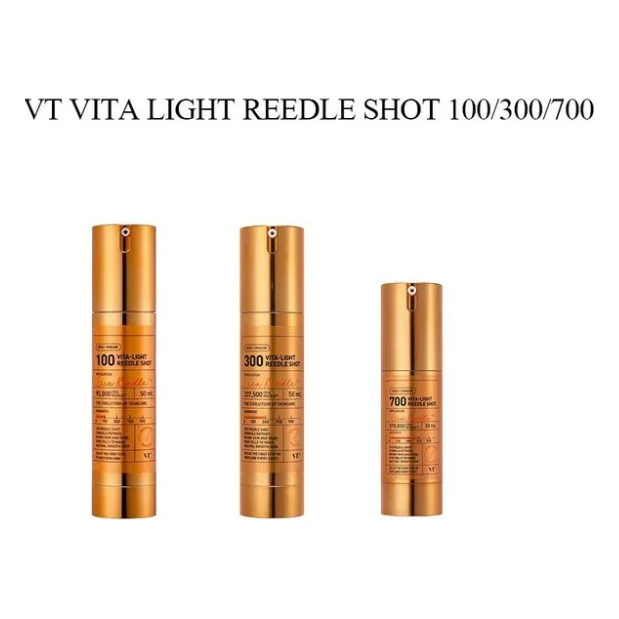 Сироватка для обличчя VT Cosmetics Vita-Light Reedle Shot 300 З мікроголками та вітаміном С 50 мл (8803463007119) — фото 3