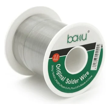 Припій для пайки Bakku Solder wire BK 0.2*300G A DIA 0,2mm (250g) (BK0.2*300GA)
