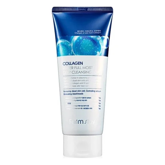 Пінка для вмивання FarmStay Collagen Water Full Moist Deep Cleansing Foam 180 мл (8809480770968)