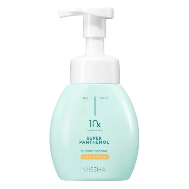 Пінка для вмивання Missha Super Panthenol Bubble Cleanser Oil Control 200 мл (8809747961467)
