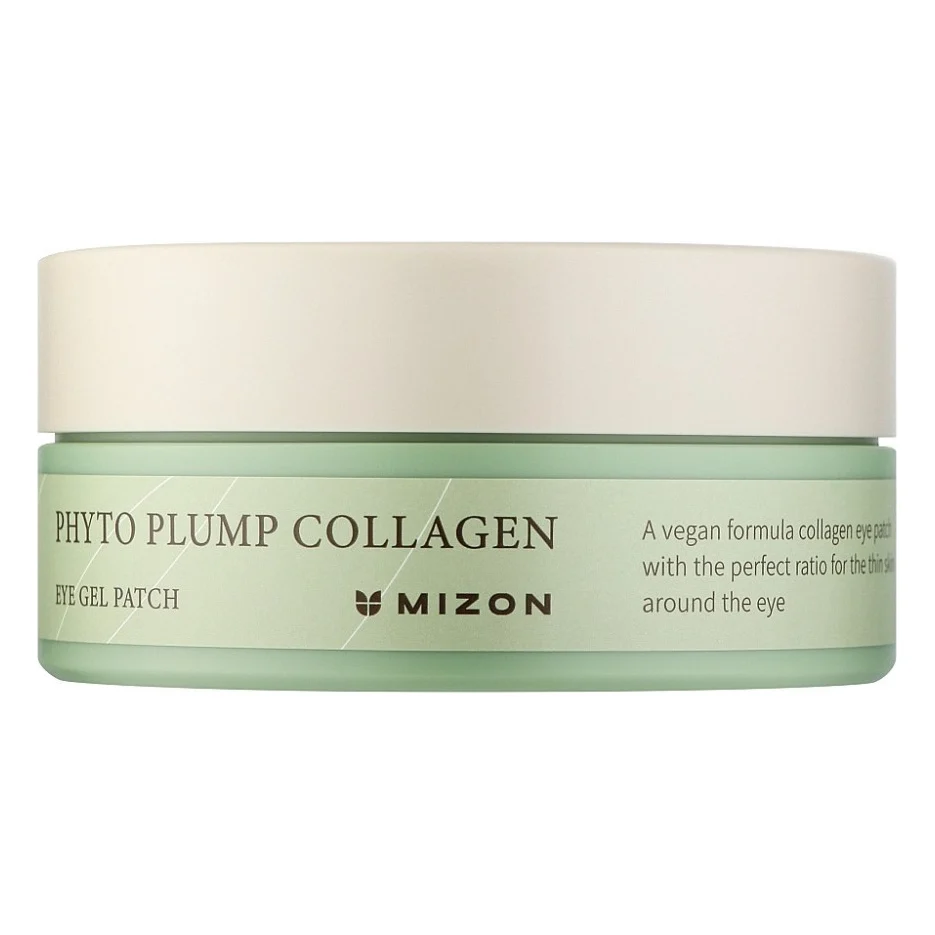 Патчі під очі Mizon Phyto Plump Collagen Eye Gel Patches З фітоколагеном 60 шт. (8809663754273)