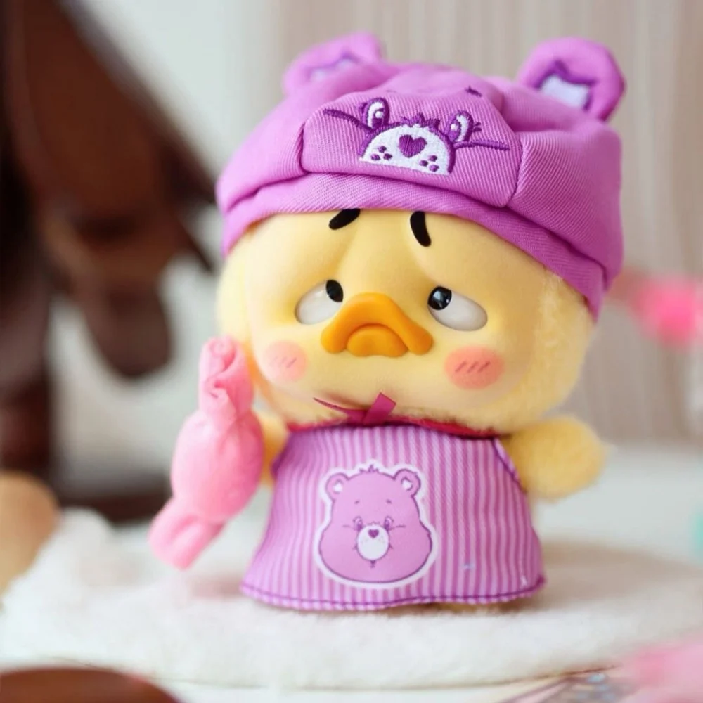 М'яка іграшка Pop Top сюрприз з кільцем 1983toys Upset Duck x Care Bears Будь веселкою (AP17183806800C) — фото 4