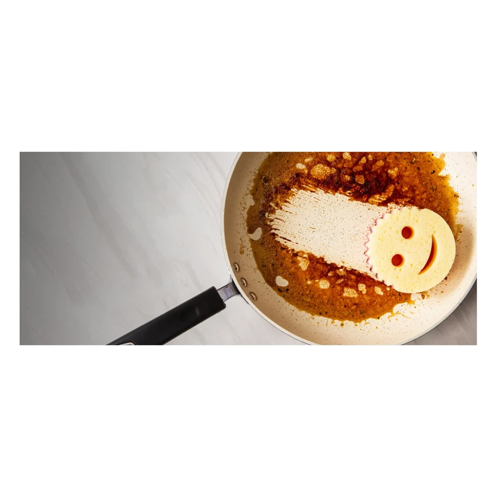 Губки кухонні Scrub Daddy Scrub Mommy Рожево-фіолетова 1 шт. (5060481022040/5060481023900) — фото 5