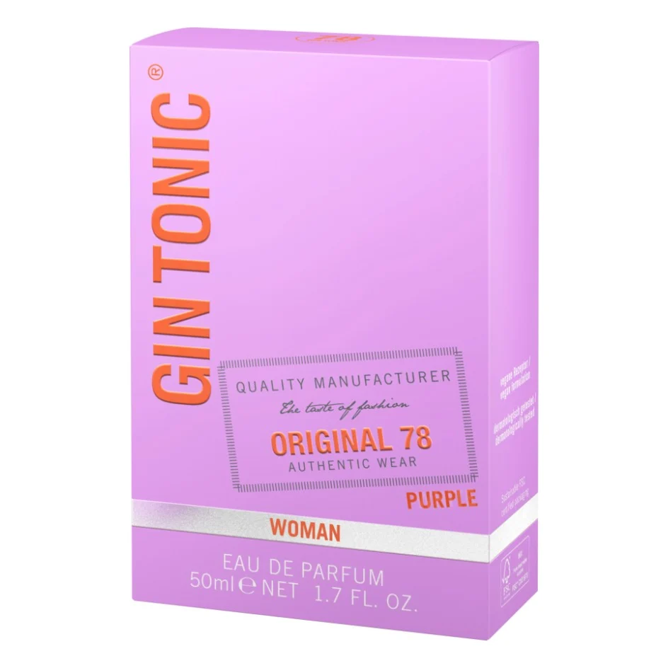Парфумована вода Gin Tonic Original 78 Purple 50 мл (4051395581168) — фото 3