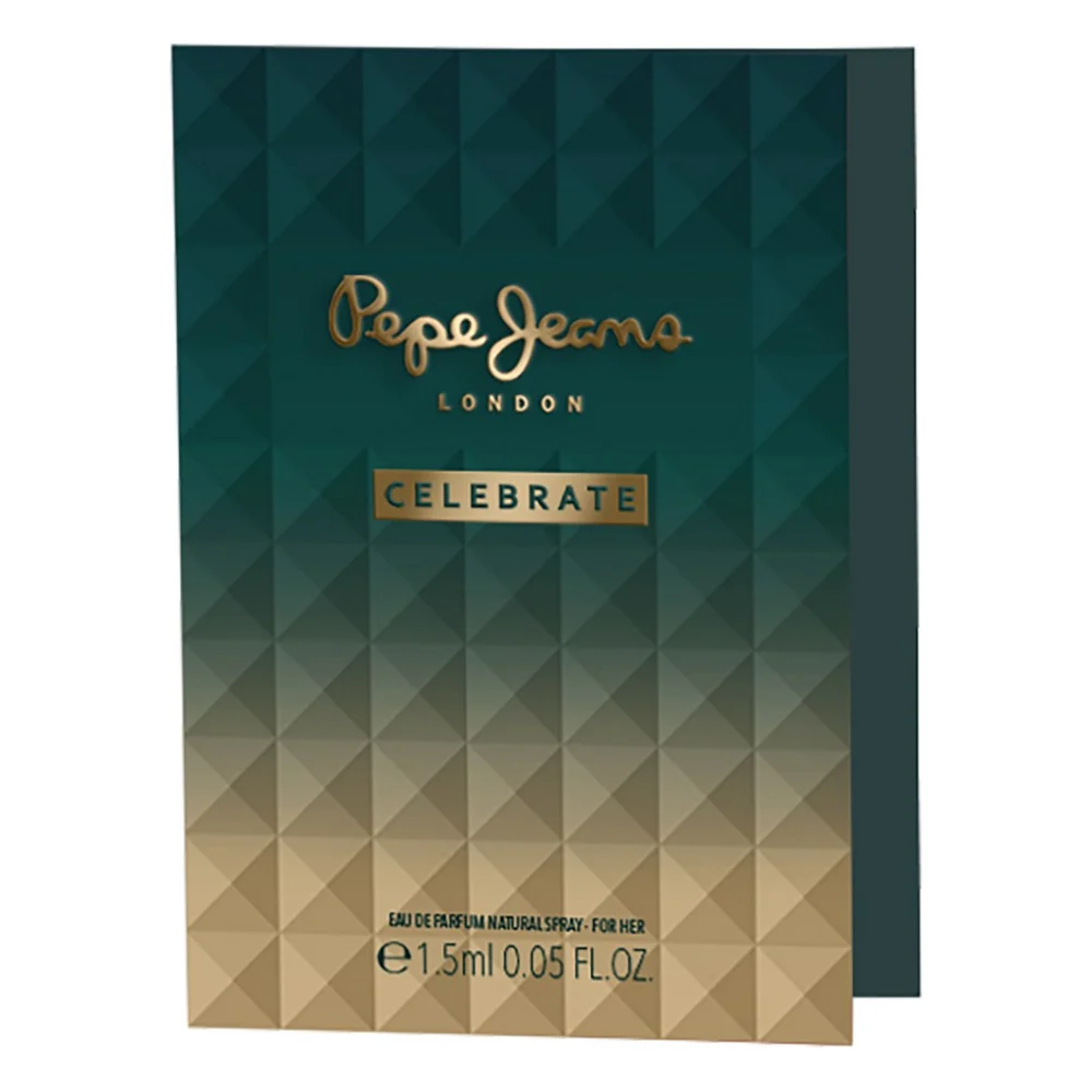 Парфумована вода Pepe Jeans Celebrate For Her пробник 1.5 мл (8436581940565)