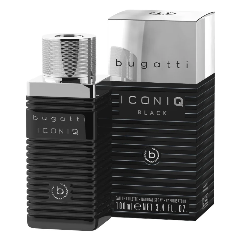 Туалетна вода Bugatti Iconiq Black 100 мл (4051395414183)