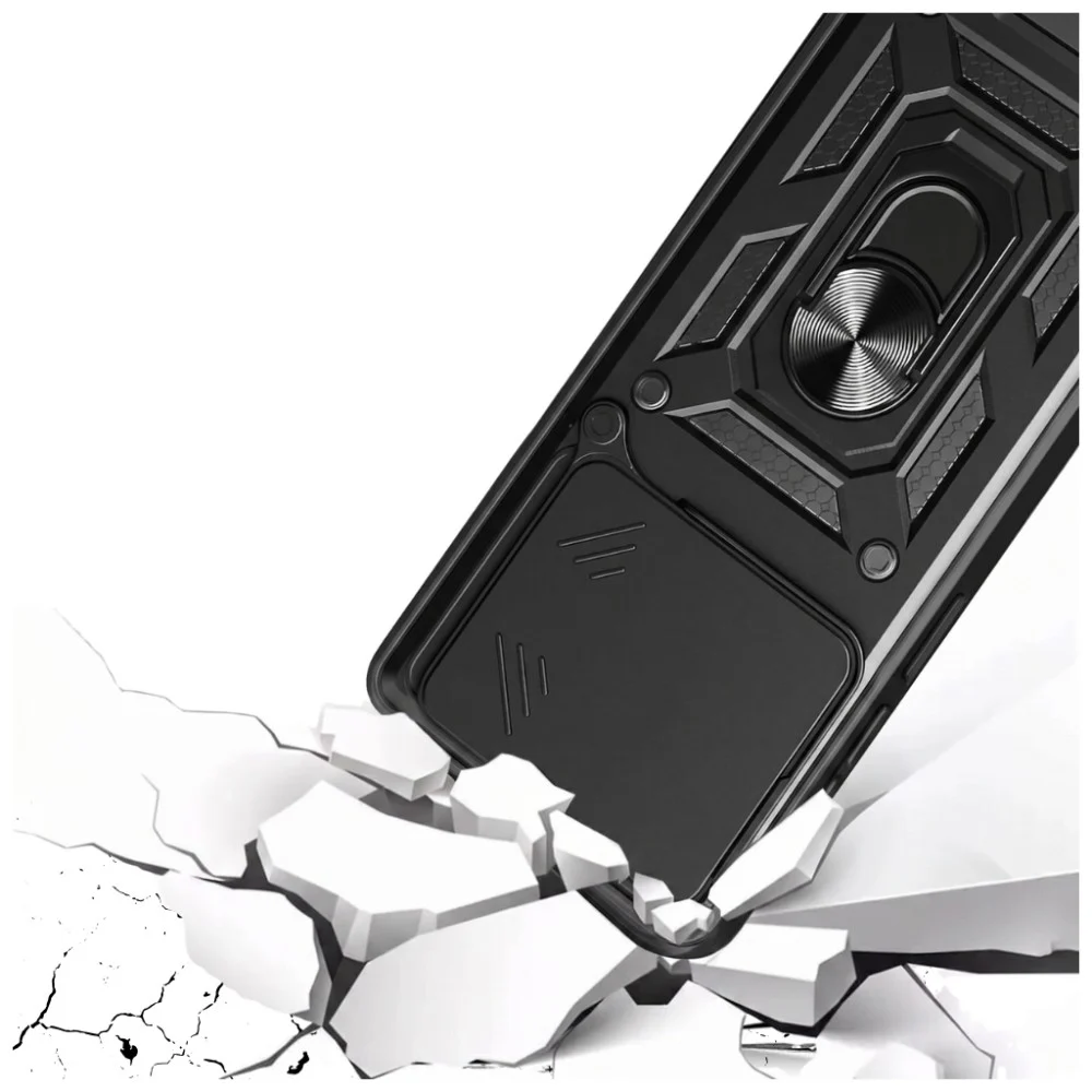 Чохол до мобільного телефона BeCover Military Motorola Edge 60 Pro Black (715527) — фото 4