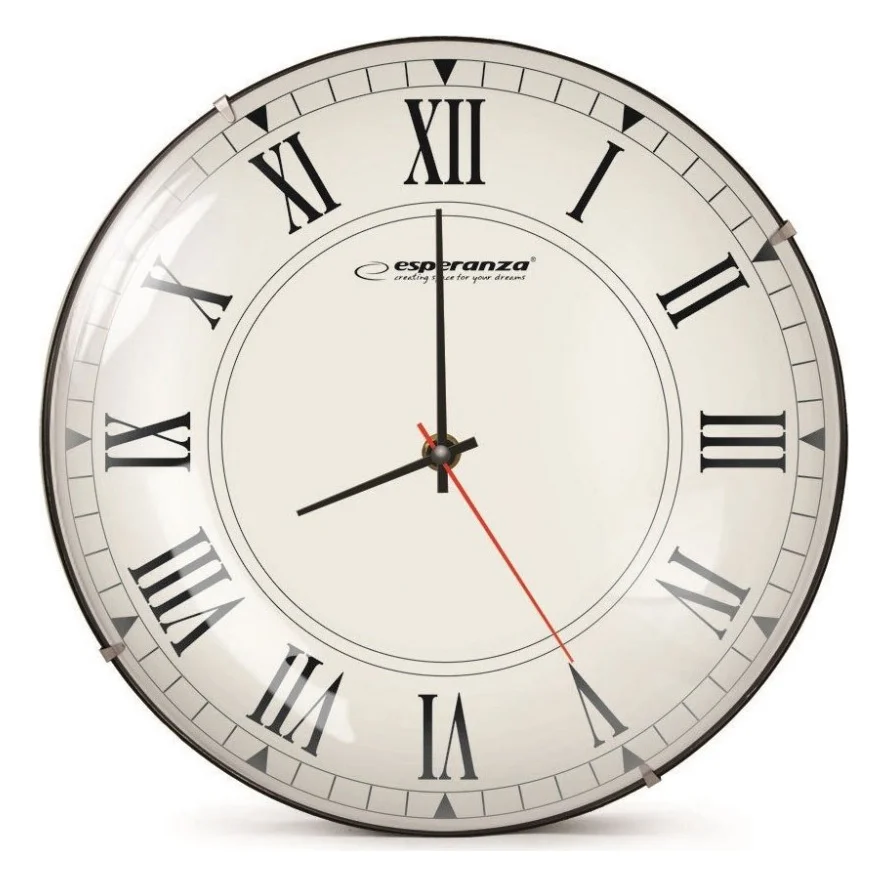 Настінний годинник Esperanza Wall Clock Roma 30 см (EHC018R)