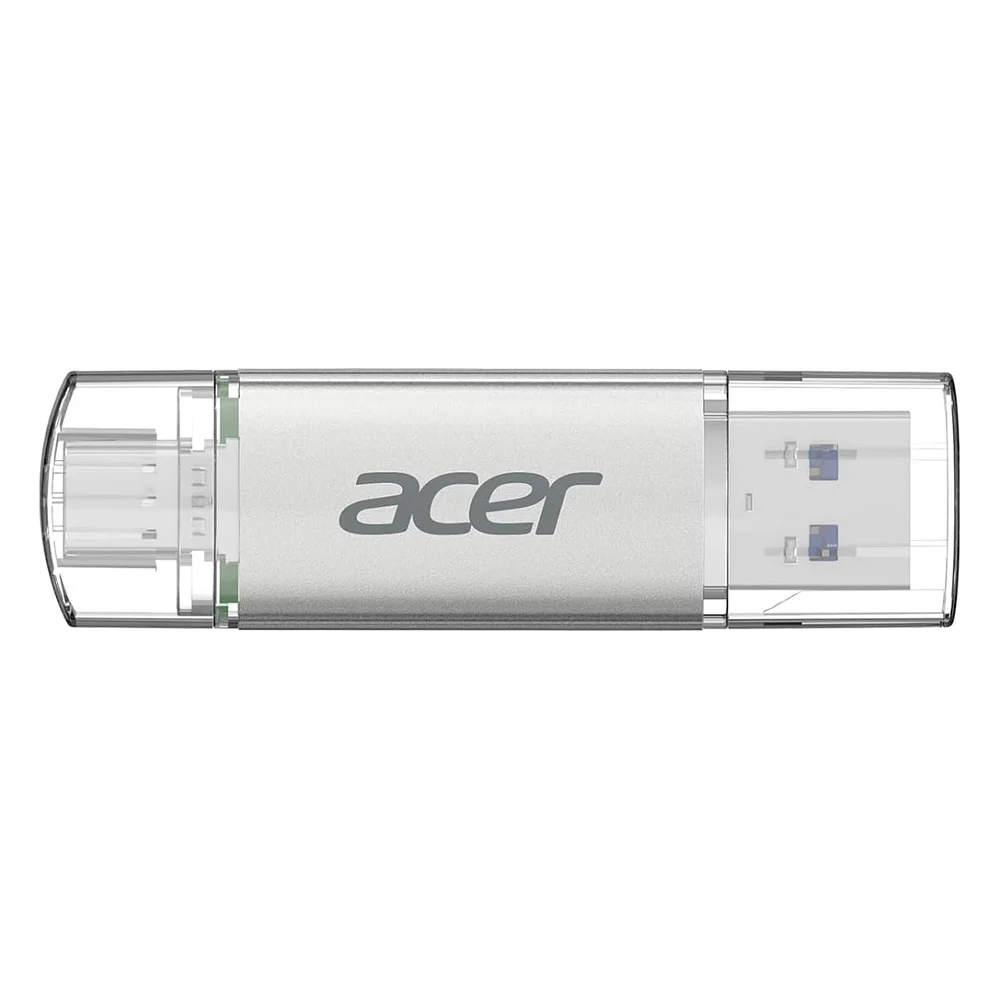 USB флеш накопичувач Acer UT300 128GB Dual Drive USB-C & USB-A USB 3.2 (BL.9BWWA.590)