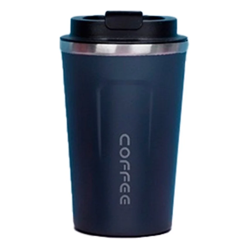 Термокружка Merlion MugCoffe 500 мл з відкидною кришкою, синя (MugCoffe-500Blue)