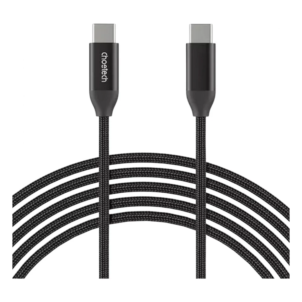 Дата кабель USB-C to USB-C 1.0m + 2.0m PD3.1 240W 2pcs Choetech (XCC-1060)