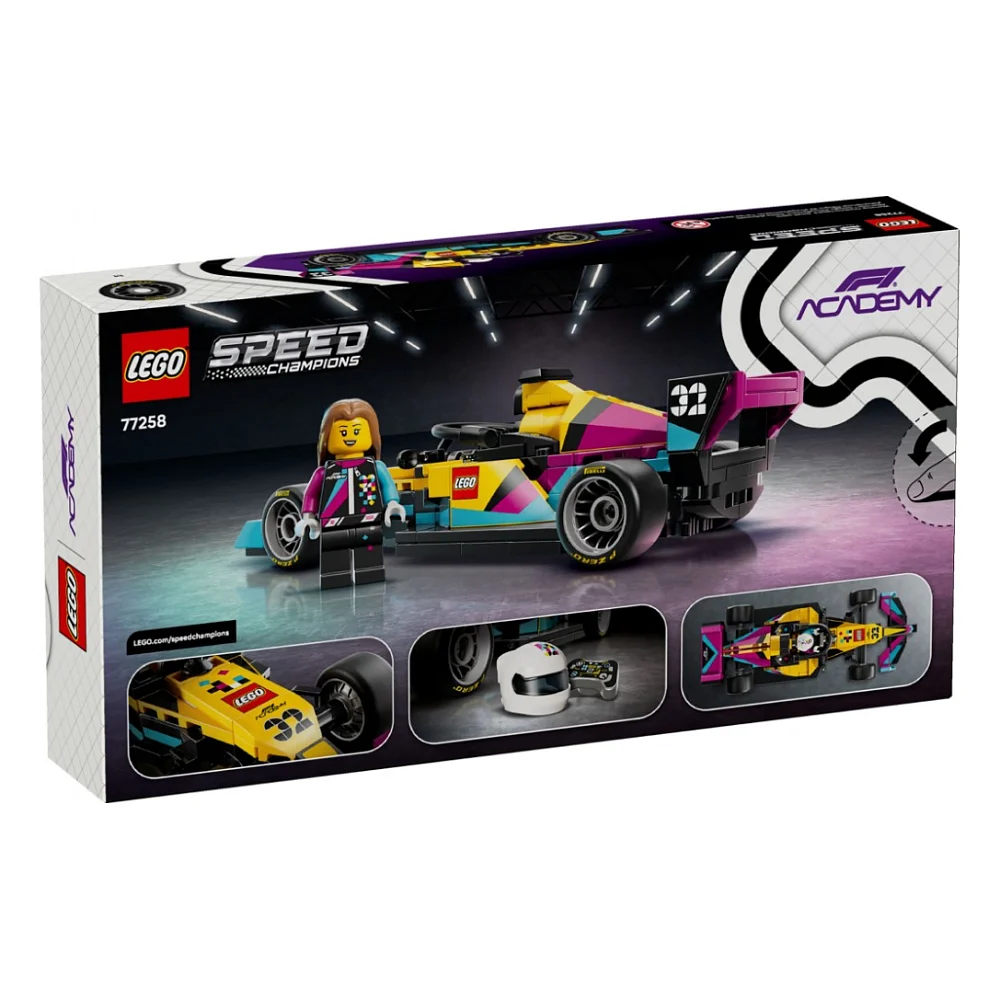 Конструктор LEGO Speed Champions Гоночний автомобіль F1 ACADEMY LEGO (77258) — фото 8