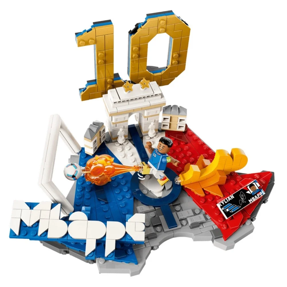 Конструктор LEGO Editions Football Кіліан Мбаппе — найкращі моменти футбольних матчів (43013) — фото 3