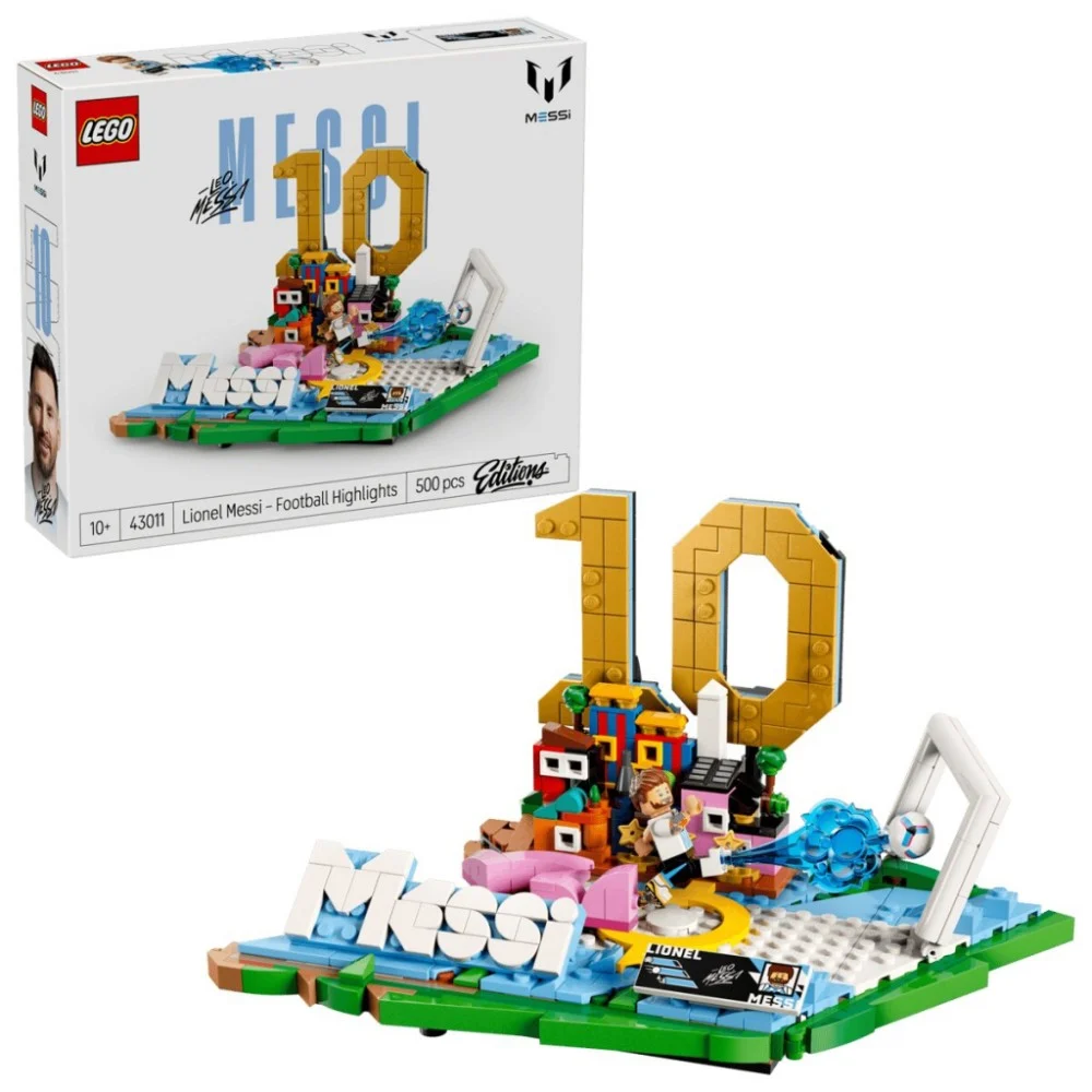 Конструктор LEGO Editions Football Ліонель Мессі — найкращі моменти футбольних матчів (43011) — фото 5