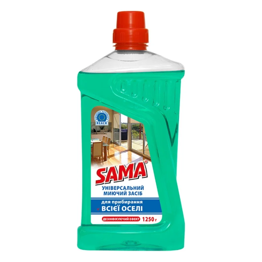 Засіб для миття підлоги Sama Для всієї оселі 1250 г (4820270631027)