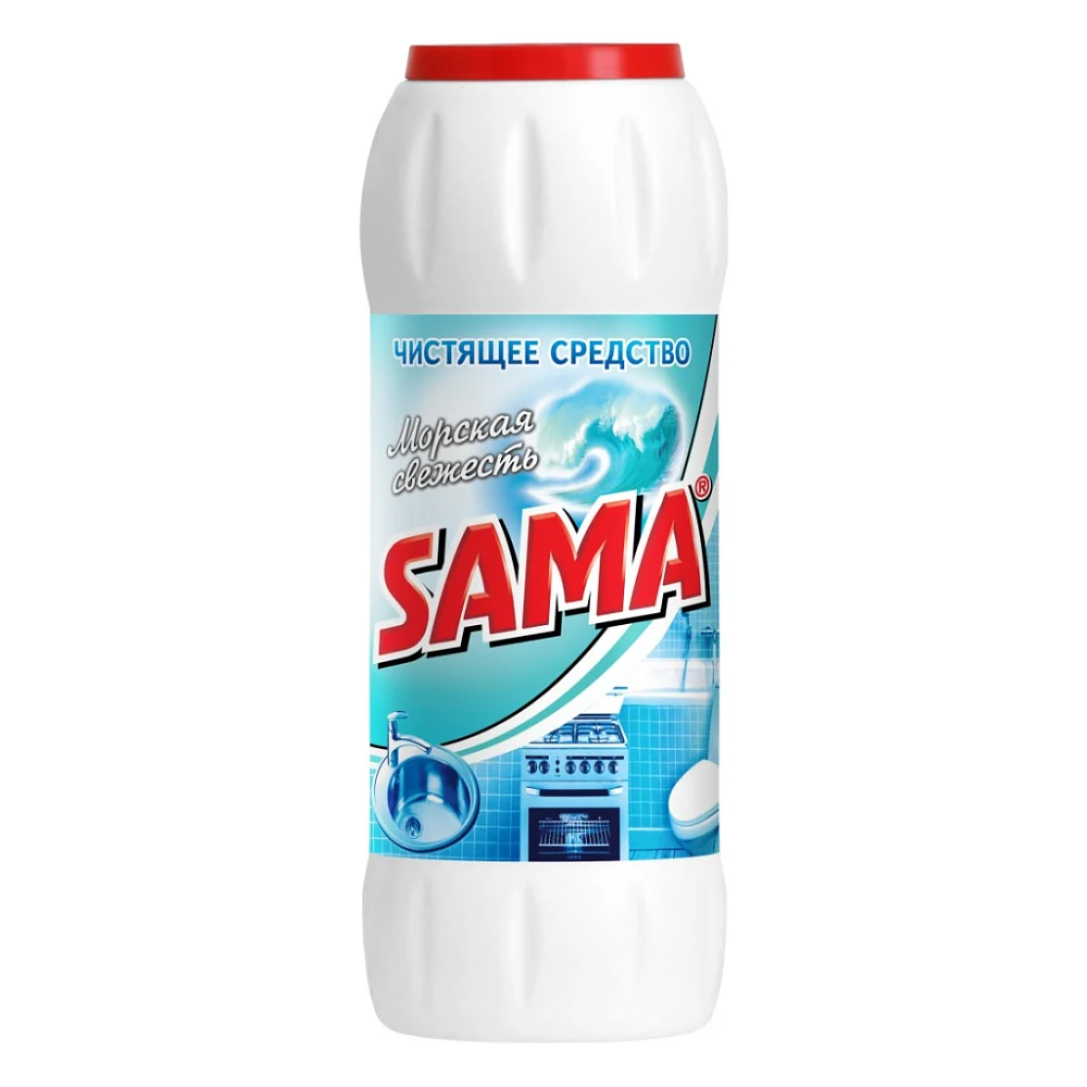 Порошок для чищення кухні Sama Морська свіжість 500 г (4820270630136)