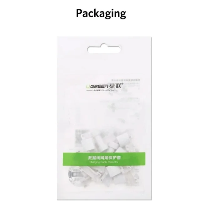 Тримач для кабелю Ugreen LP127 Charging Cable Protector White (40705) — фото 6