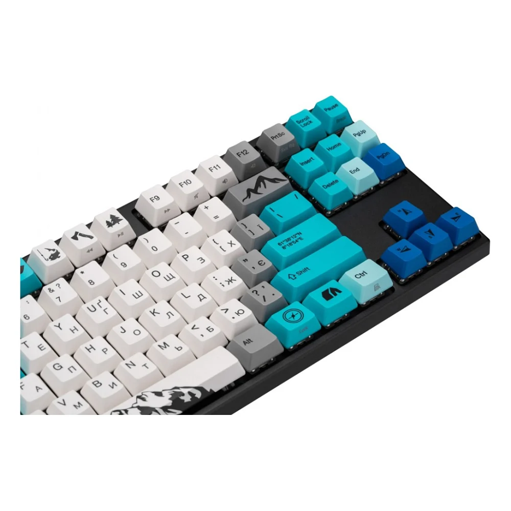 Клавіатура Varmilo APG87 Summit R1 Daisy L Wireless White Led UA (A94A050F9A5A17A007) — фото 4
