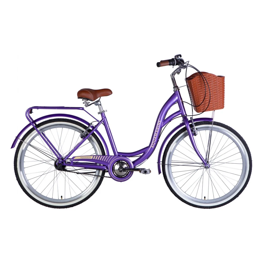 Велосипед Dorozhnik 26" AQUAMARINE Planet рама-17" ST 2025 фіолетовий (OPS-D-26-309)