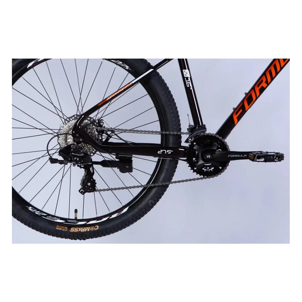 Велосипед Formula 27.5" THOR DD CS рама-16" AL 2026 мідно-чорний з помаранчевим (OPS-FR-27.5-306) — фото 5