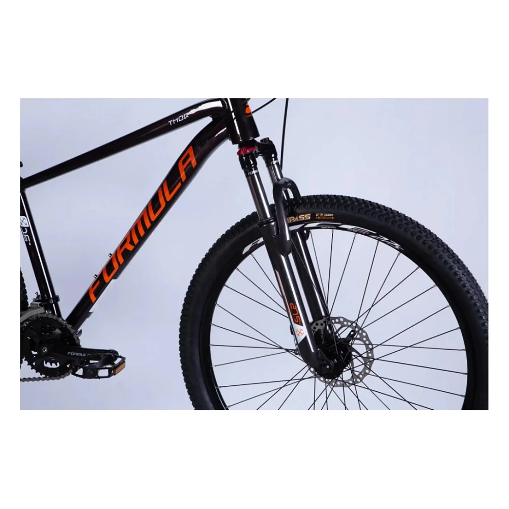 Велосипед Formula 27.5" THOR DD CS рама-18" AL 2026 мідно-чорний з помаранчевим (OPS-FR-27.5-308) — фото 4