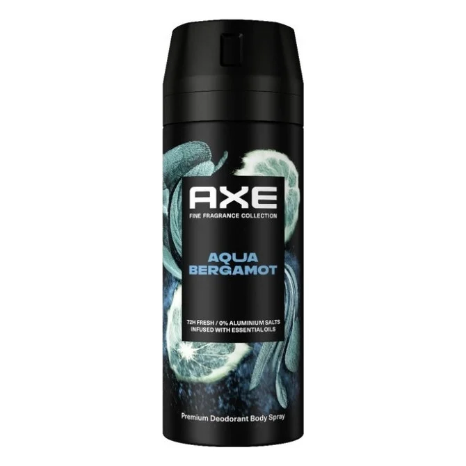 Дезодорант AXE Fine Fragrance Aqua Bergamot 150 мл (8720181808715)